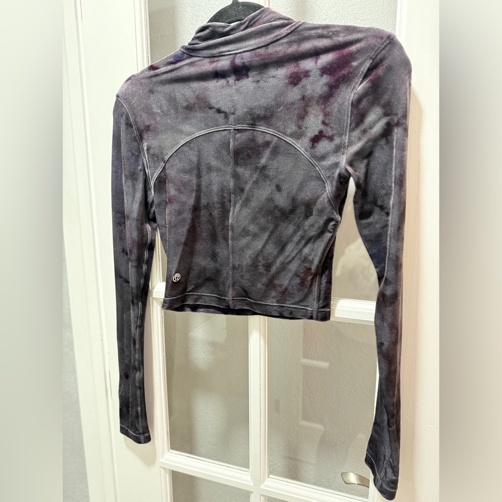 Lululemon All Aligned Mock Neck Long Sleeve Shirt *Crushed Velvet - Picture 8 of 9